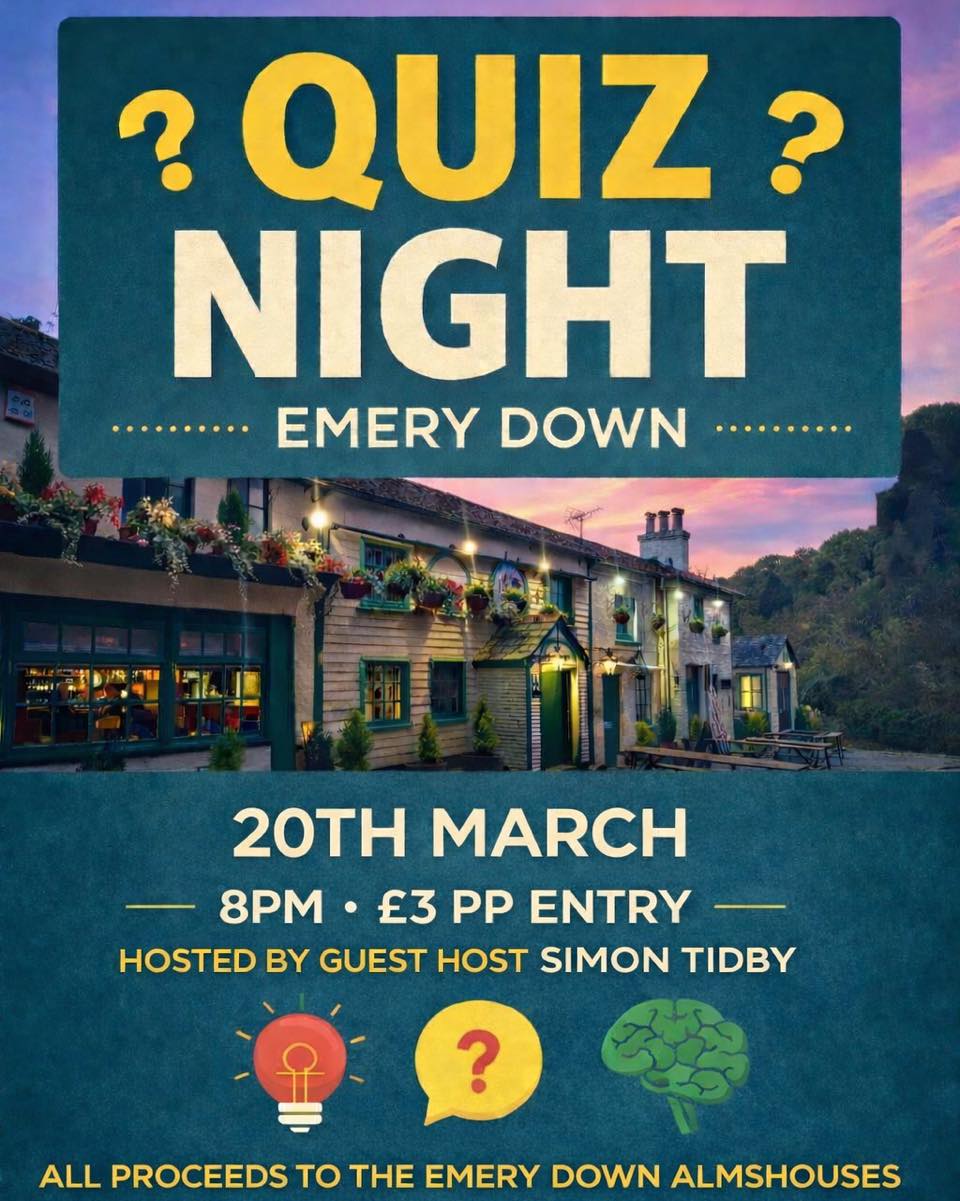 Quiz Night at The New Forest Inn, Emery Down